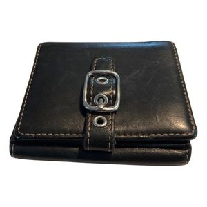 Coach Eco Black Leather Wallet